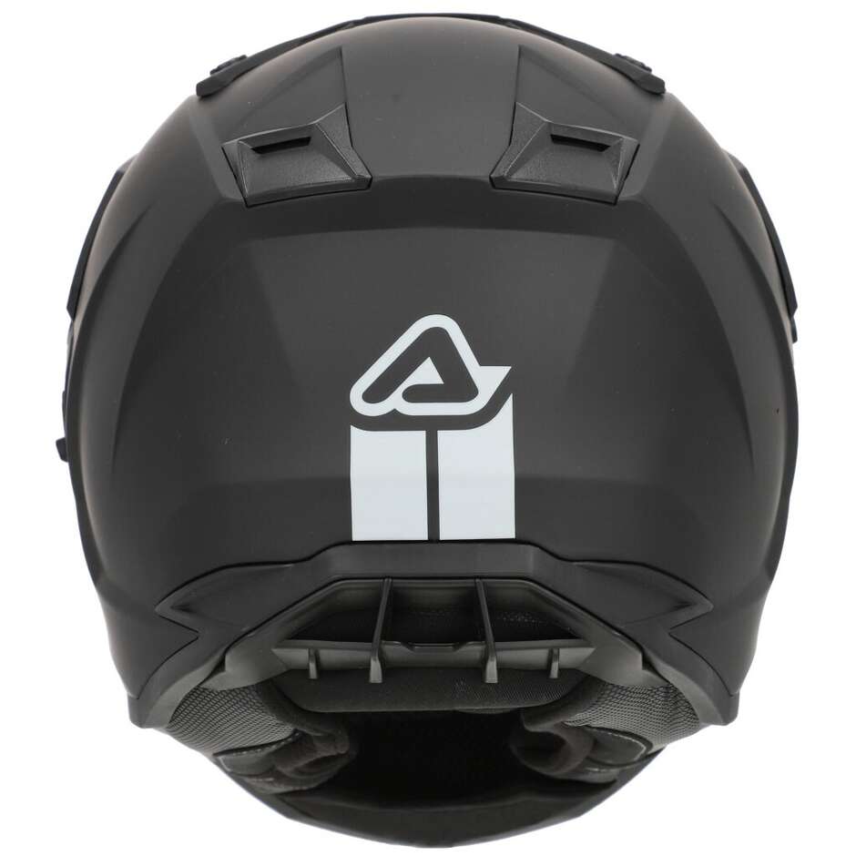 Acerbis Assault Mono Adventure Motorcycle Helmet Black Matt