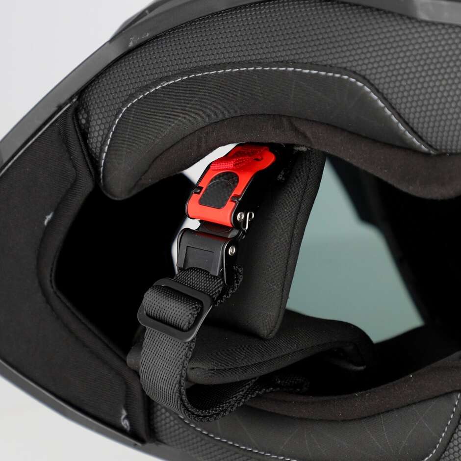 Acerbis Assault Mono Adventure Motorcycle Helmet Black Matt