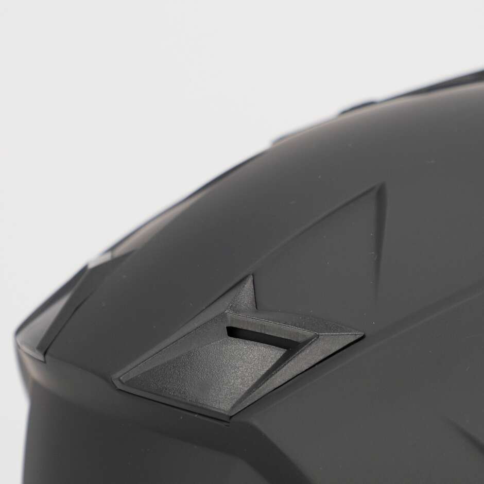 Acerbis Assault Mono Adventure Motorcycle Helmet Black Matt