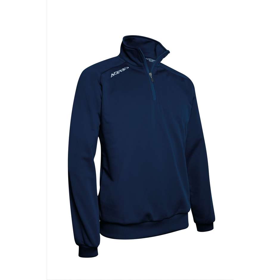 Acerbis ATLANTIS 2 Sport-Sweatshirt mit halbem Reißverschluss Blau