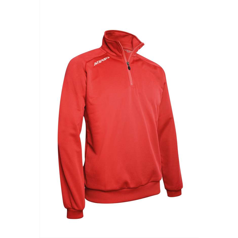 Acerbis ATLANTIS 2 Sport-Sweatshirt mit halbem Reißverschluss Rot