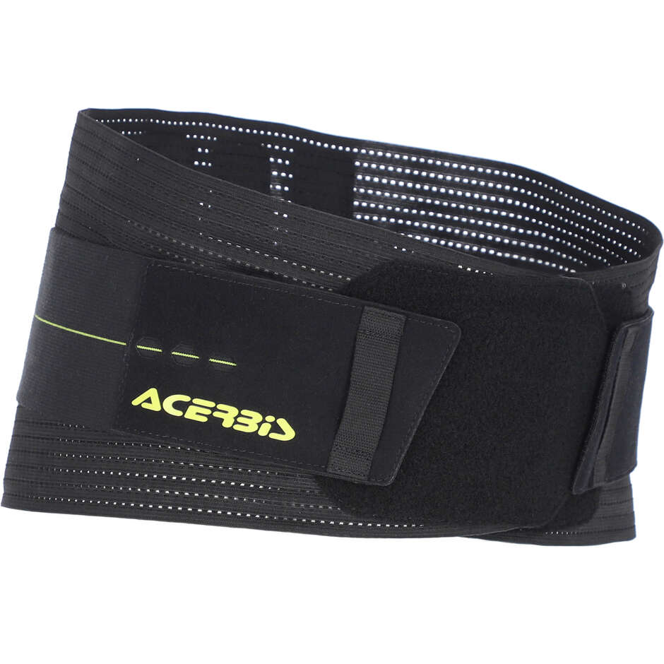 ACERBIS BAKET Motorcycle Lumbar Belt Black Yellow