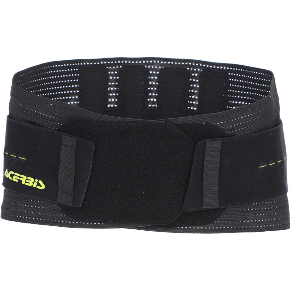 ACERBIS BAKET Motorcycle Lumbar Belt Black Yellow