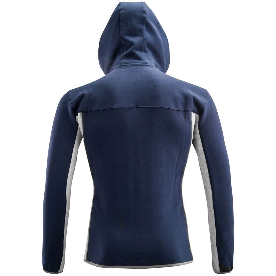 Acerbis BELATRIX Blue Gray Hooded Sweatshirt