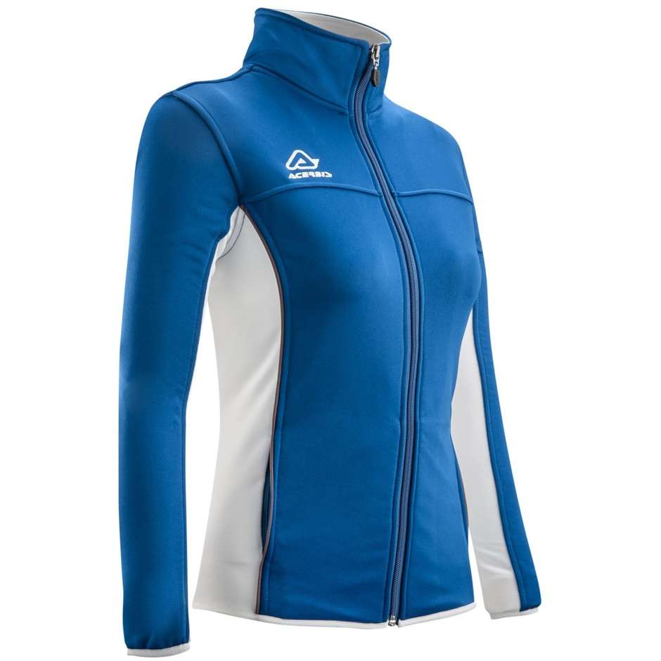 Acerbis BELATRIX Royale Women's Sport Suit Jacket Blue White