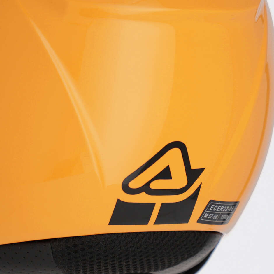ACERBIS BREZZA Gelber Motorrad-Jethelm