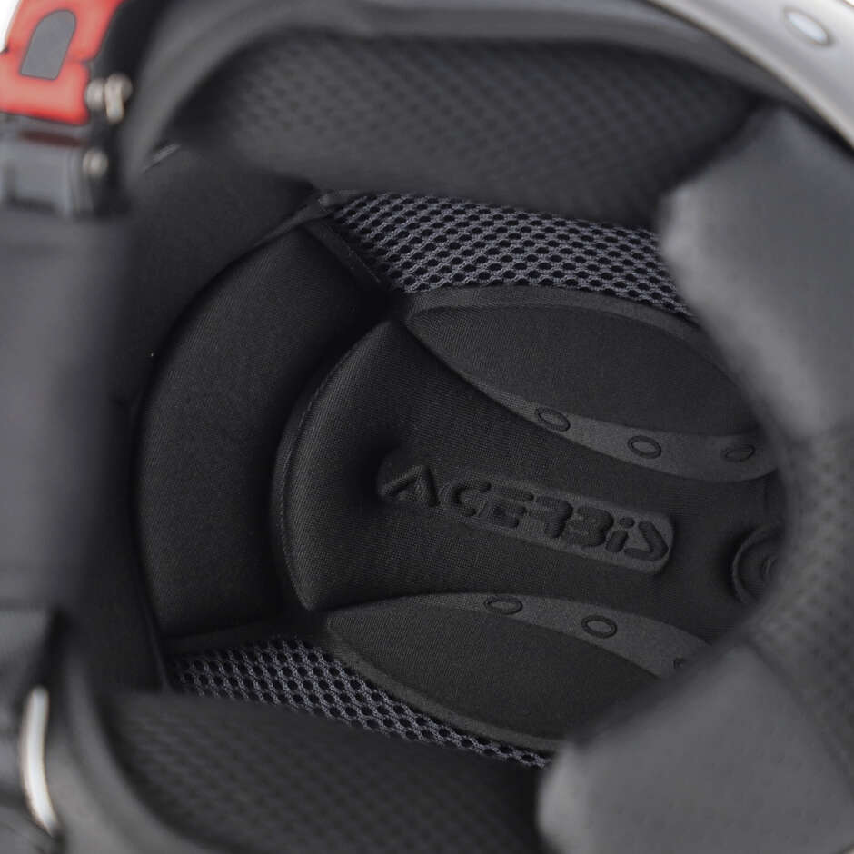 ACERBIS BREZZA Gelber Motorrad-Jethelm
