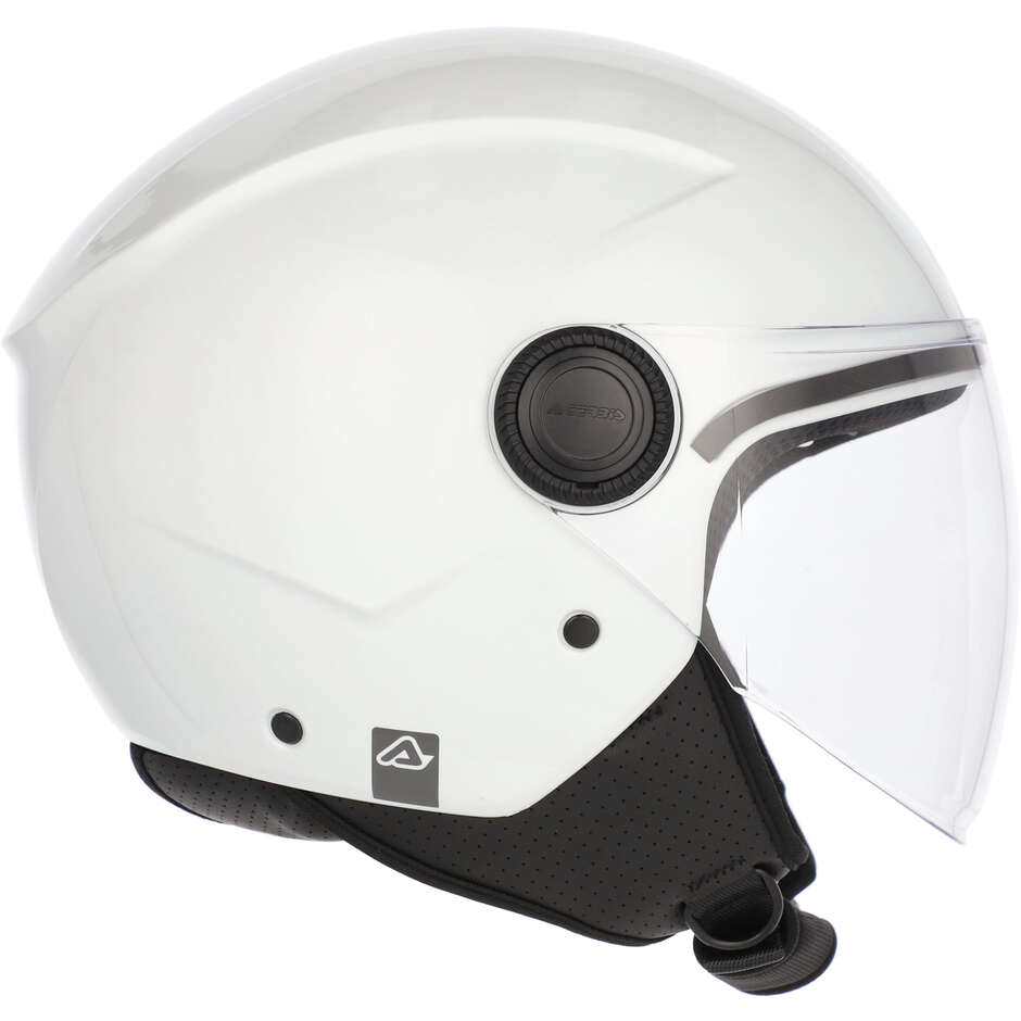 ACERBIS BREZZA Jet Motorcycle Helmet White 2