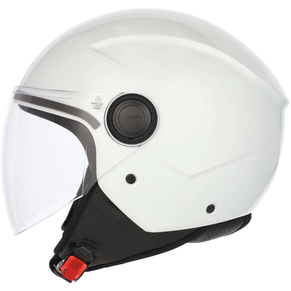 ACERBIS BREZZA Jet Motorcycle Helmet White 2