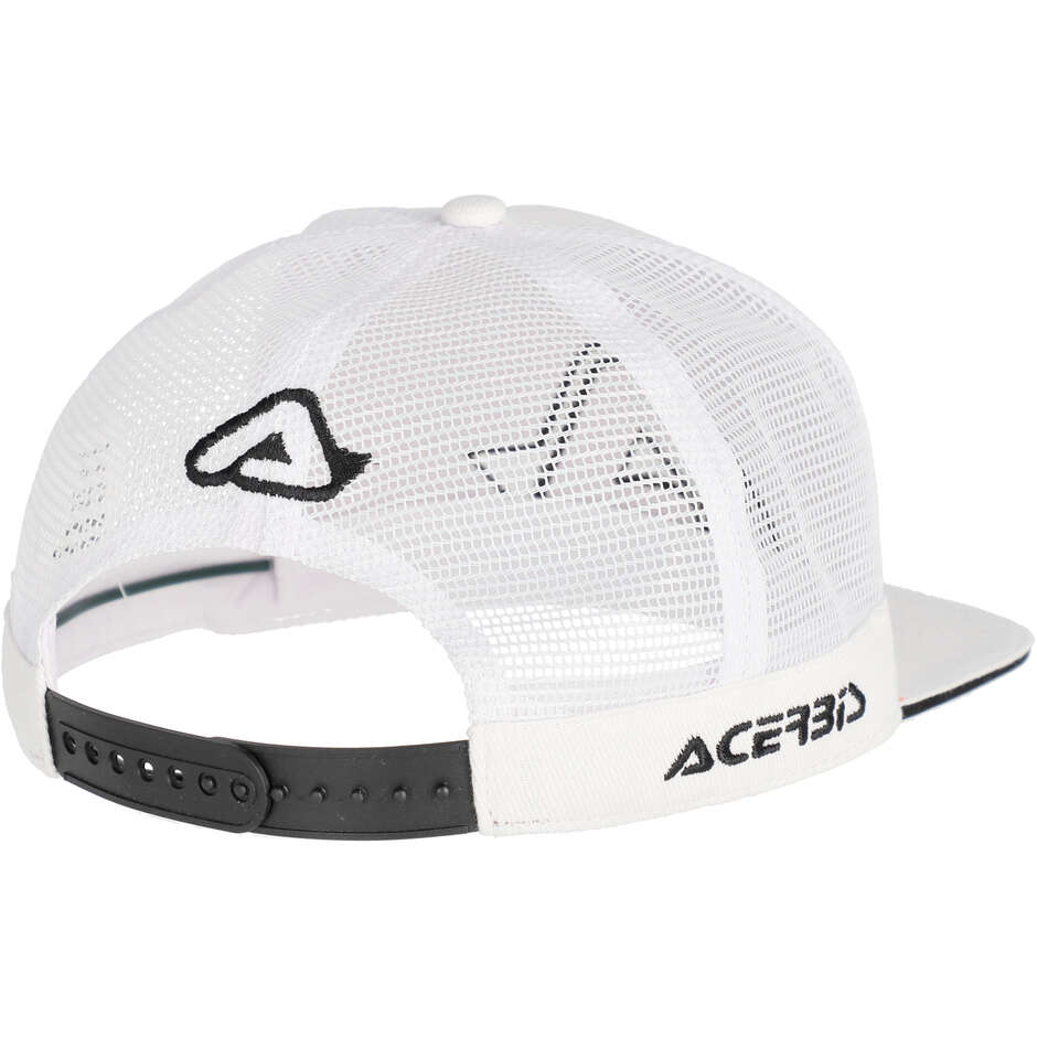 Acerbis CAP C LOGO Cap White Black