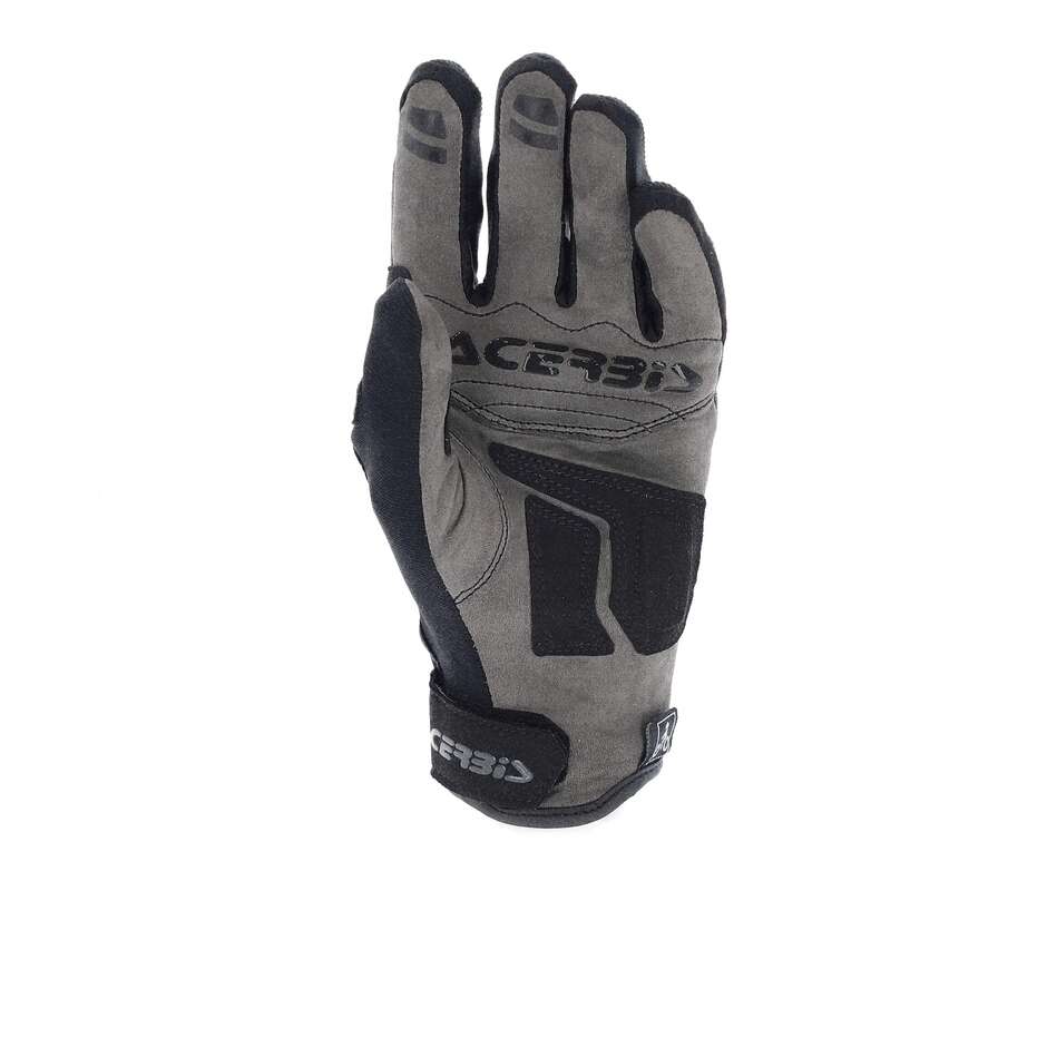 Acerbis Carbon G 3.0 Cross Enduro Motorcycle Gloves Black