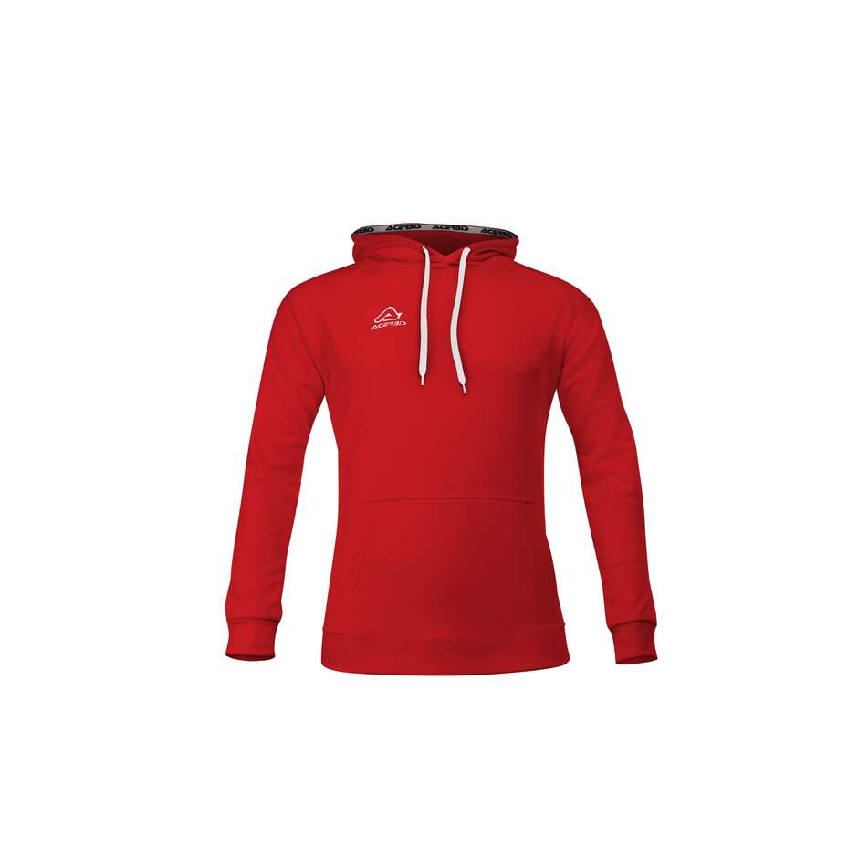 Acerbis Casual Hooded Sweatshirt EASY Red