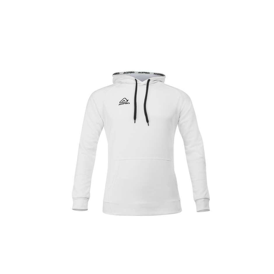 Acerbis Casual Kapuzen-Sweatshirt EASY Grau Weiß