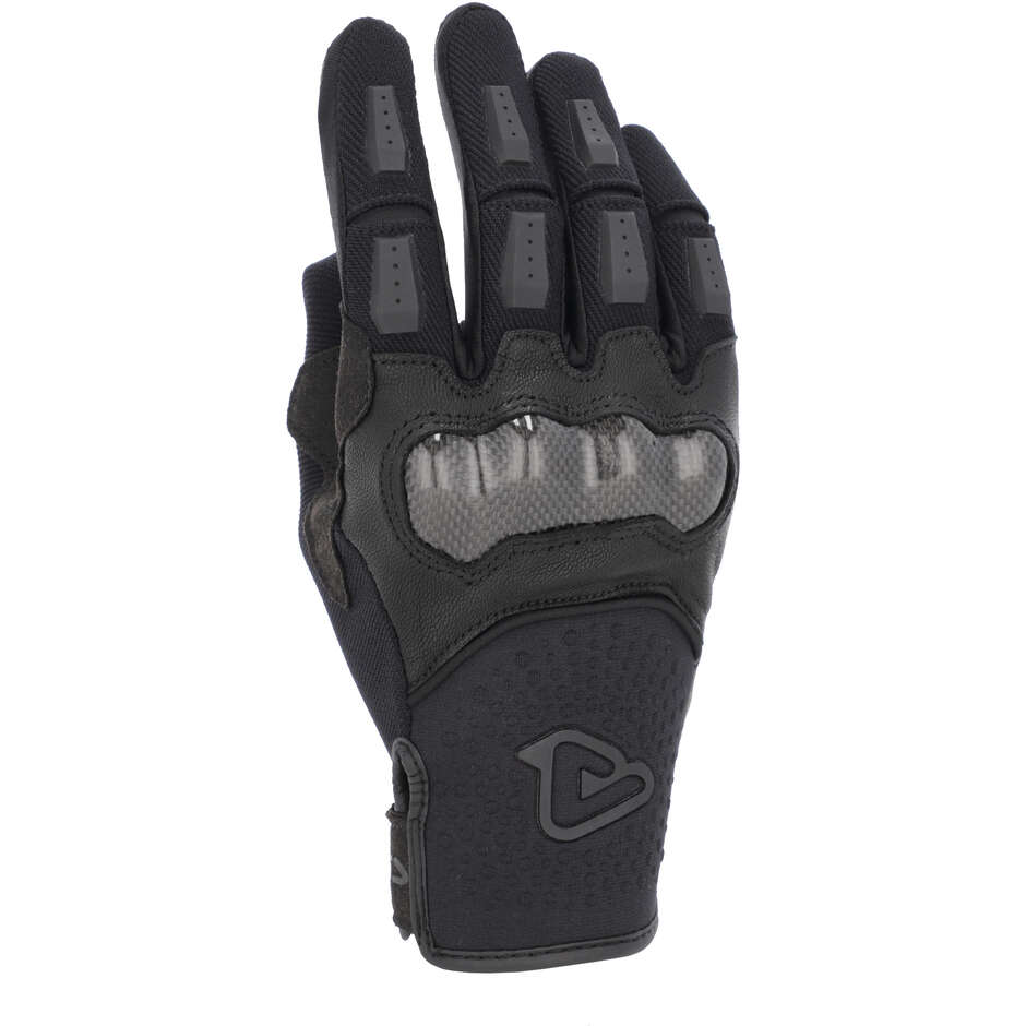 Acerbis CE Carbon G 5.0 Motorcycle Gloves Black