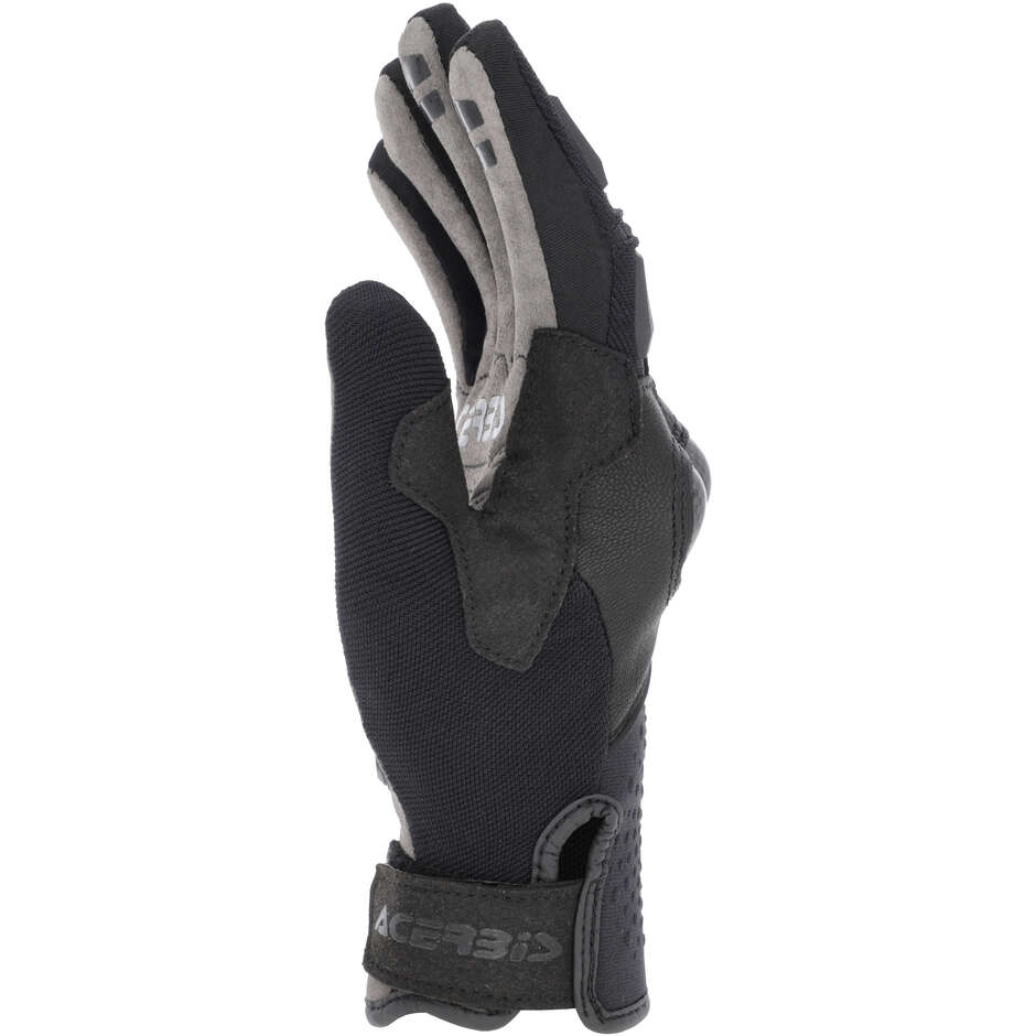Acerbis CE Carbon G 5.0 Motorcycle Gloves Black
