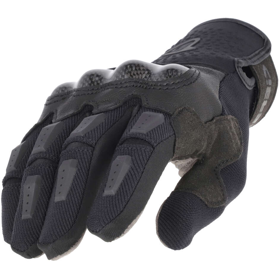 Acerbis CE Carbon G 5.0 Motorcycle Gloves Black
