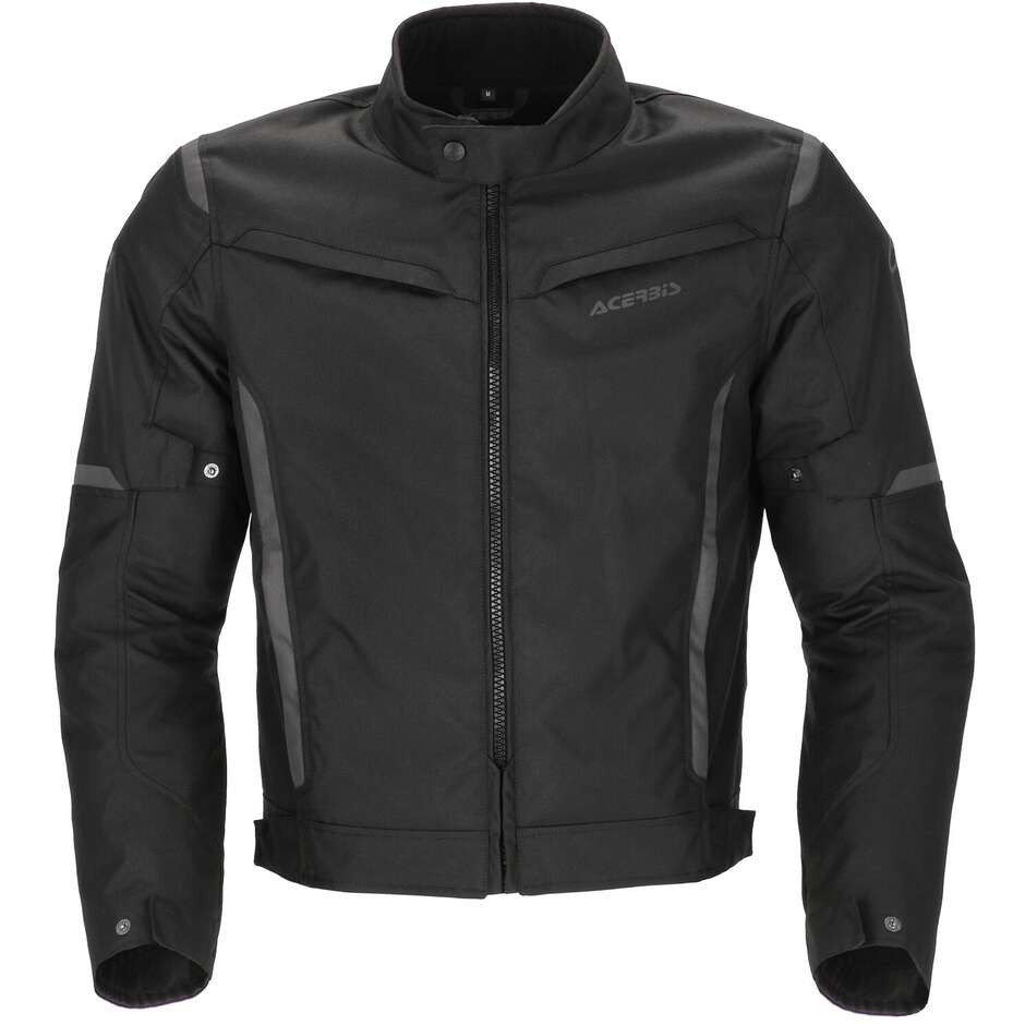 Acerbis CE-MAT 2.0 Motorcycle Jacket Black Grey