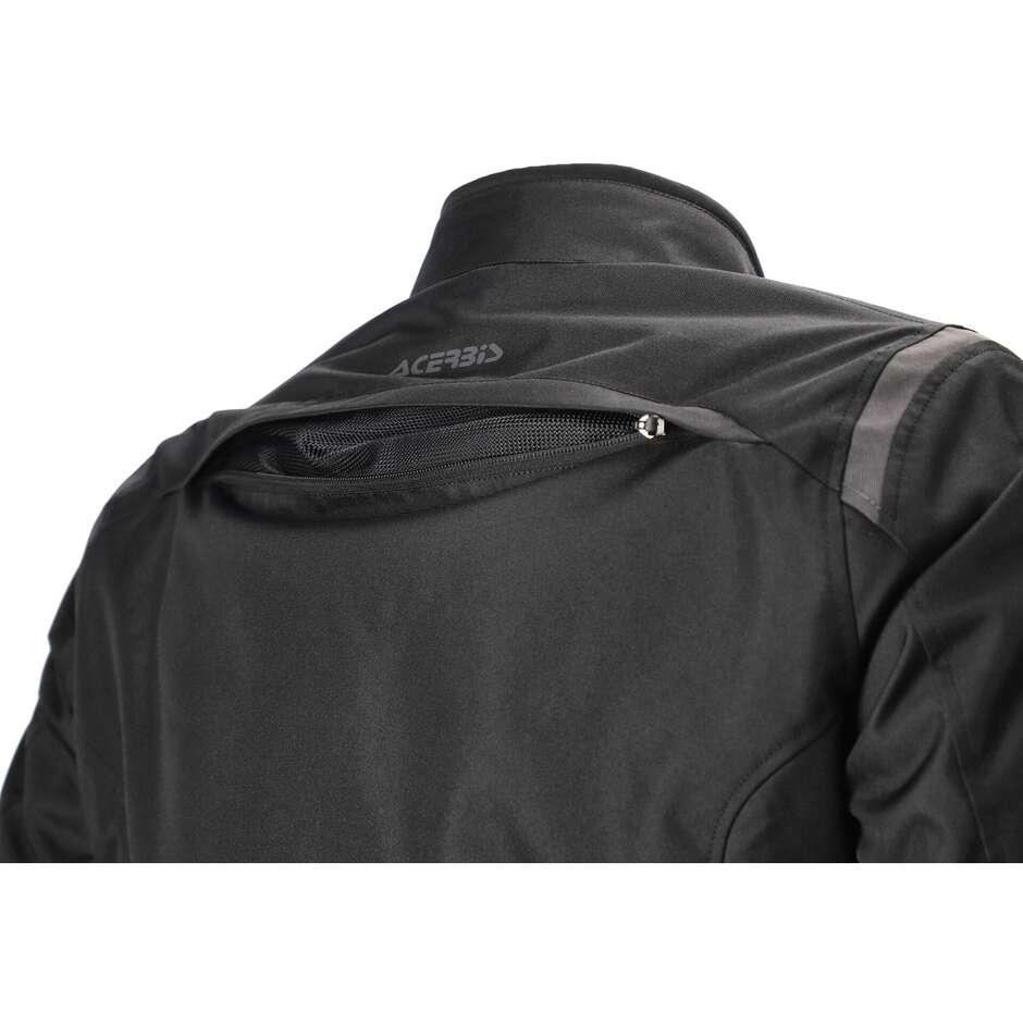 Acerbis CE-MAT 2.0 Motorcycle Jacket Black Grey