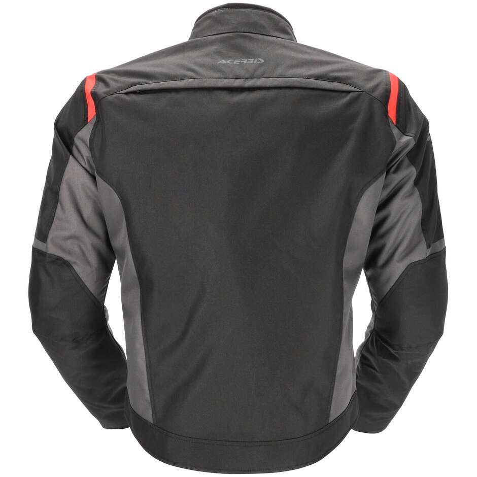Acerbis CE-MAT 2.0 Motorcycle Jacket Black Red