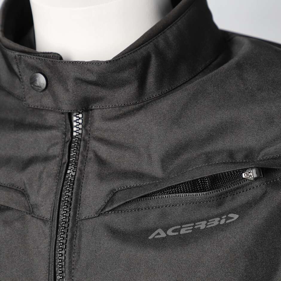 Acerbis CE-MAT 2.0 Motorcycle Jacket Black Red