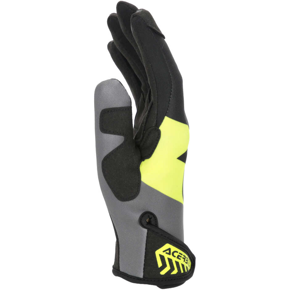 Acerbis CE NEOPRENE 3.0 Motorcycle Gloves Yellow Black