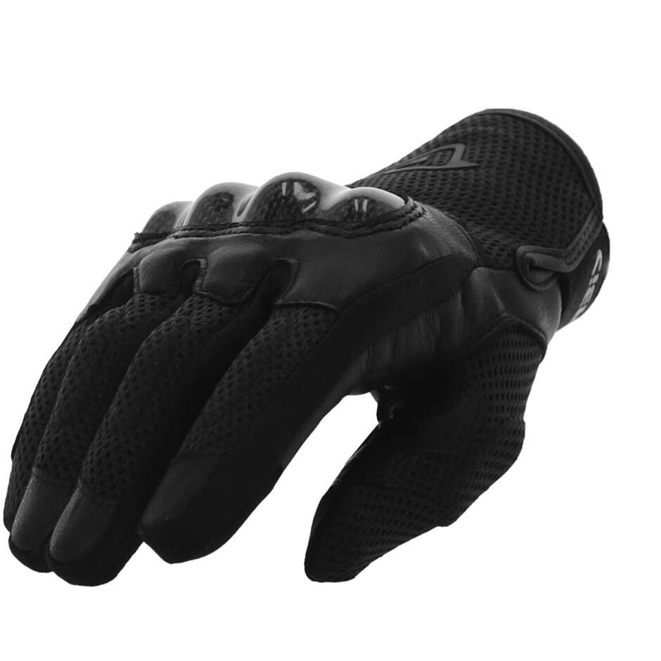 ACERBIS CE RAMSEY LEATHER 2.0 Motorcycle Gloves Black