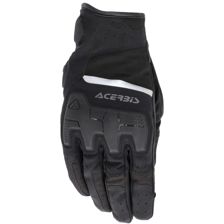 Acerbis CE X-Street WP Motorcycle Gloves Black