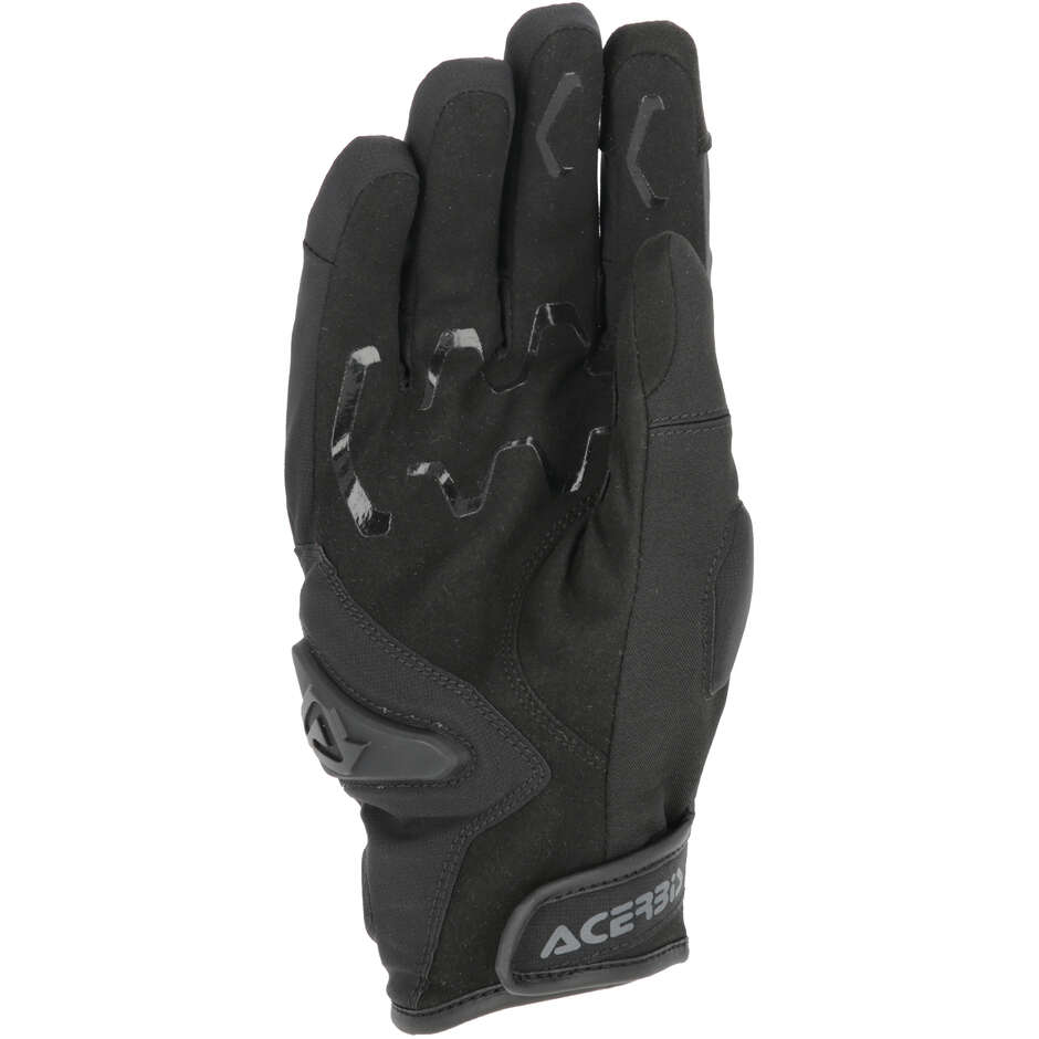 Acerbis CE X-Street WP Motorcycle Gloves Black