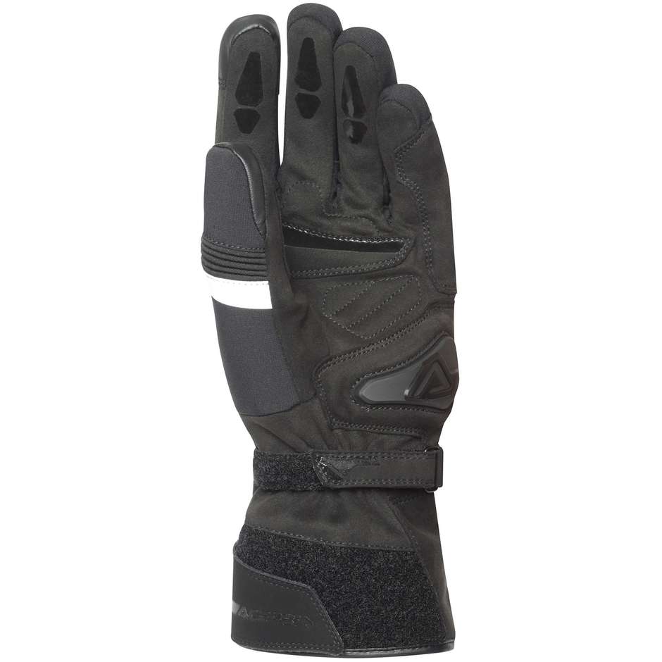 Acerbis CE X-TOUR Black Fabric Motorcycle Gloves