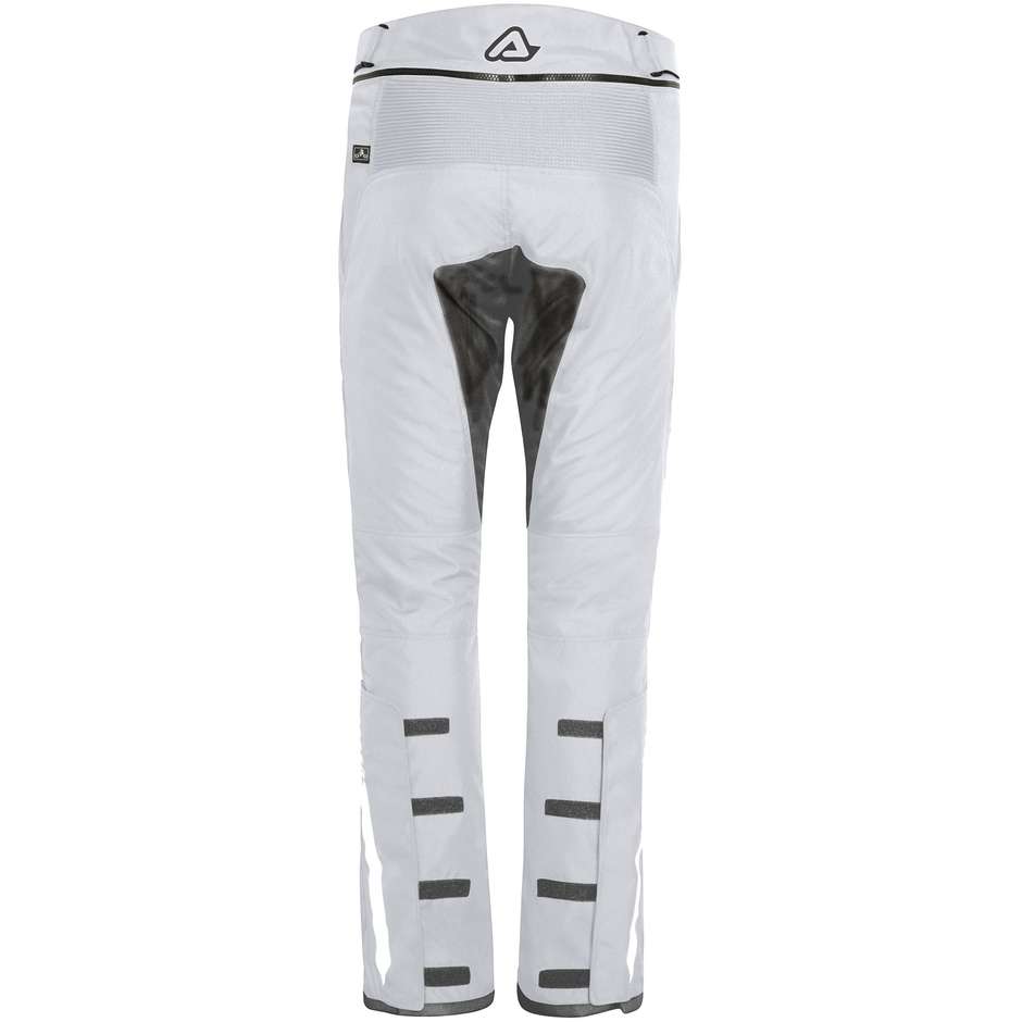 Acerbis CE X-TOUR Light Gray Fabric Motorcycle Pants