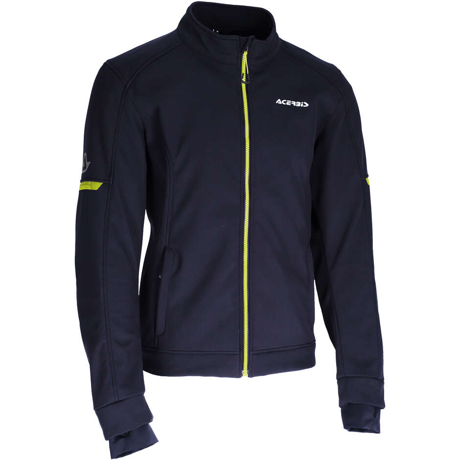 ACERBIS CE X-TOWN Technical Motorcycle Jacket Blue Yellow