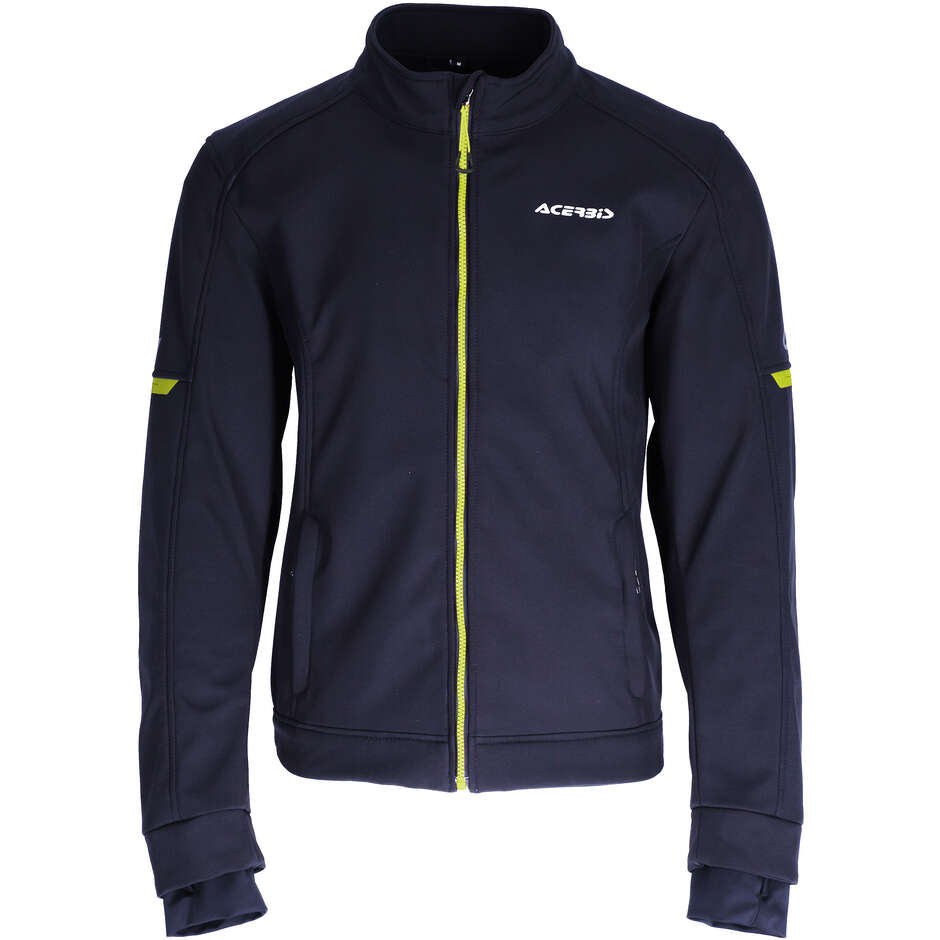 ACERBIS CE X-TOWN Technical Motorcycle Jacket Blue Yellow