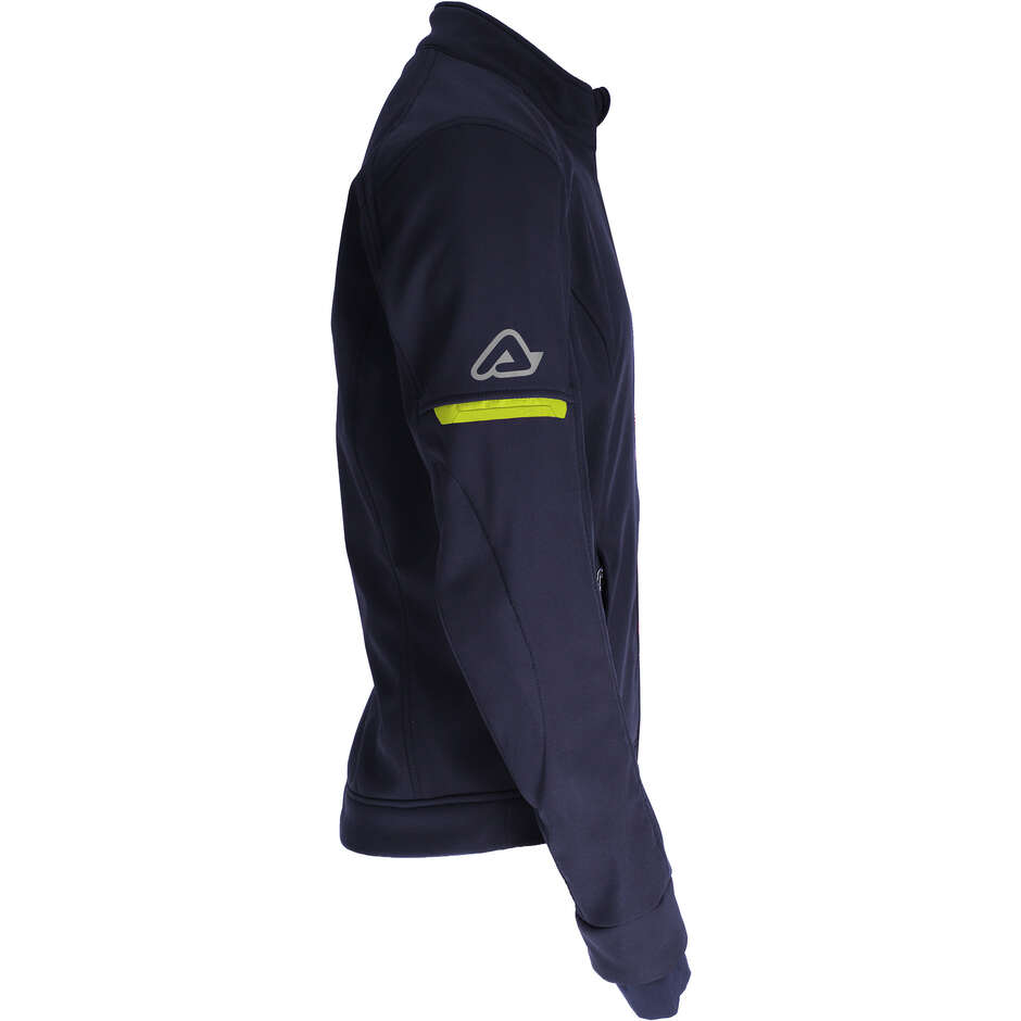 ACERBIS CE X-TOWN Technical Motorcycle Jacket Blue Yellow