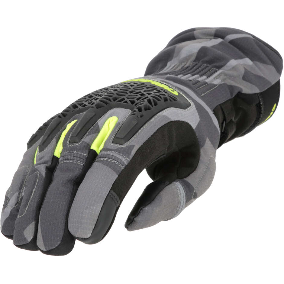 Acerbis CORSSOVER WINTER WP Winter Motorcycle Gloves Black Yellow