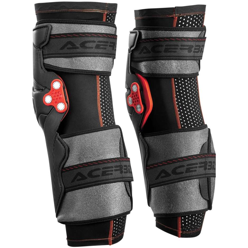 Acerbis Cross Enduro Motorcycle Knee Pads Double Joint X-STRONG Level 2