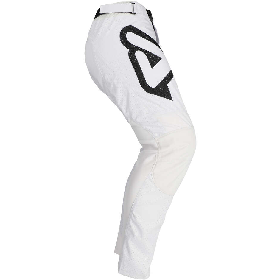 Acerbis Cross Enduro Motorradhose Weiß Schwarz