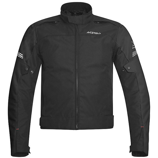 Acerbis Discovery Ghibly Black Touring Fabric Motorcycle Jacket