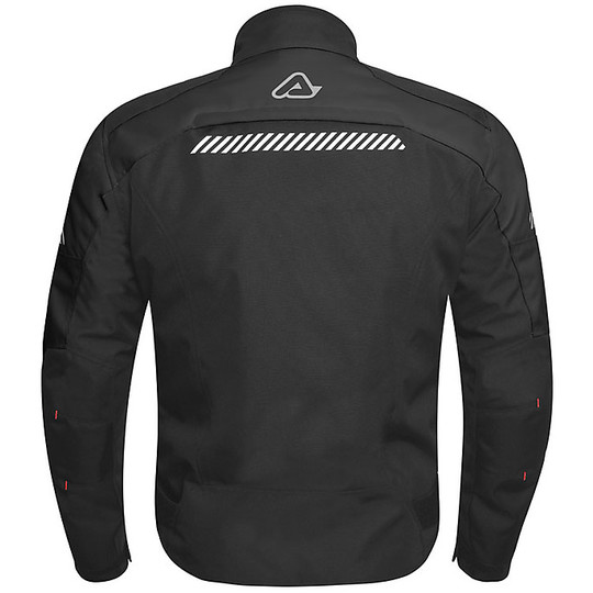 Acerbis Discovery Ghibly Black Touring Fabric Motorcycle Jacket