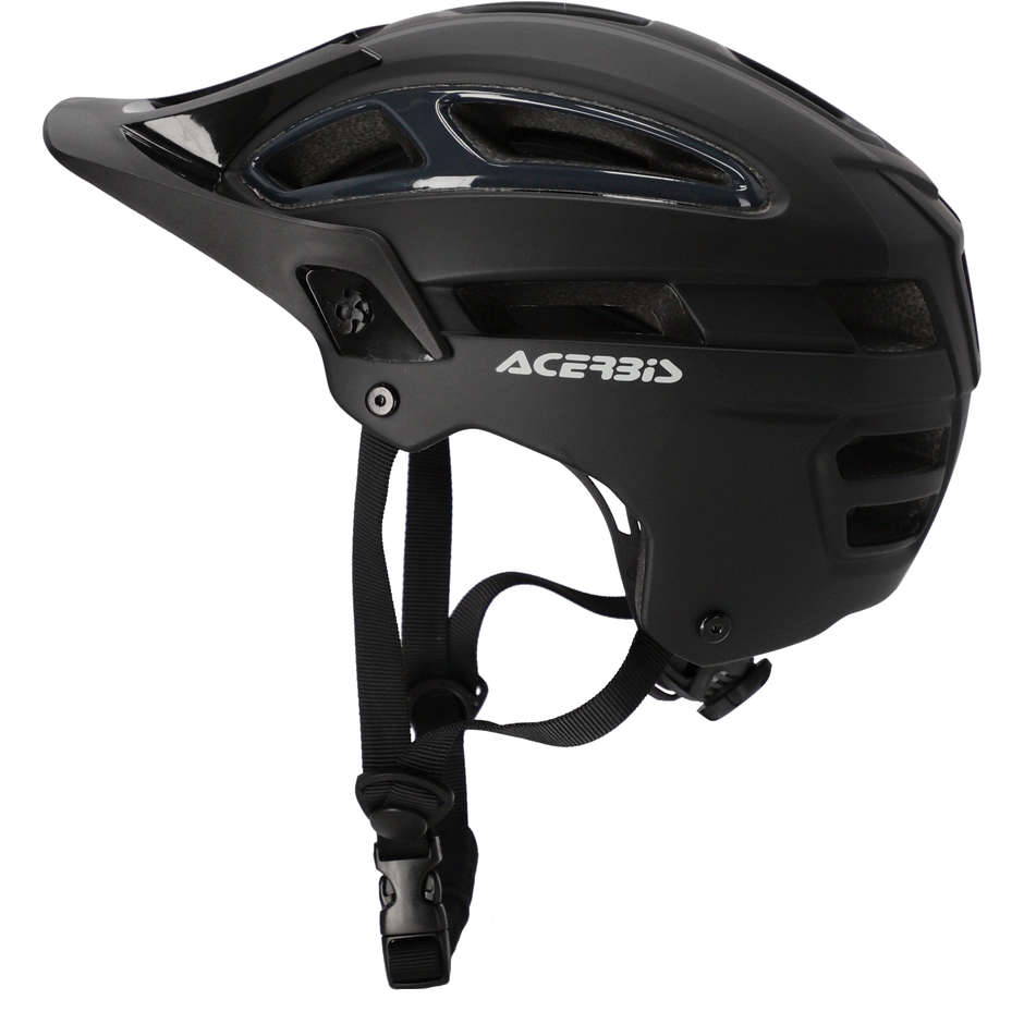 Acerbis DOUBLEP MTB Bike Helmet Black Gray
