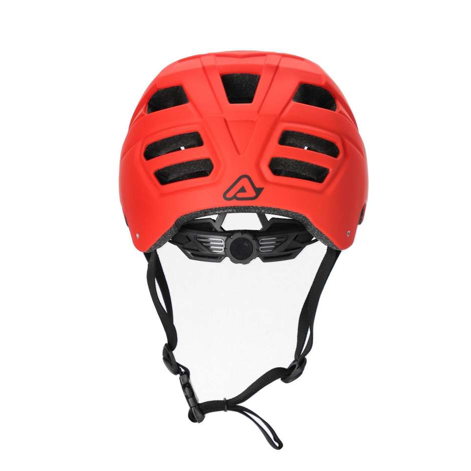 Acerbis DOUBLEP Red Fluo MTB Helmet