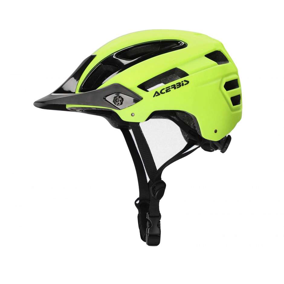 Acerbis DOUBLEP Yellow Fluo MTB Helmet
