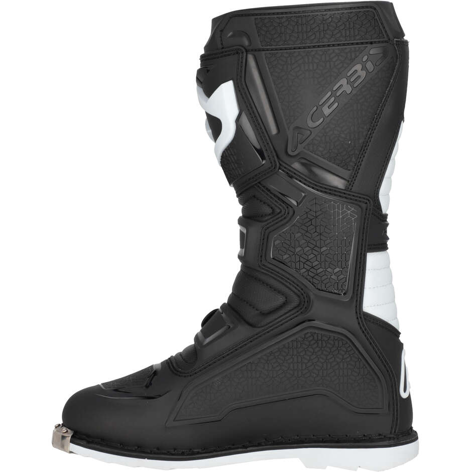 Acerbis E-TEAM 2.0 BOOTS Black White Enduro Motorcycle Boots