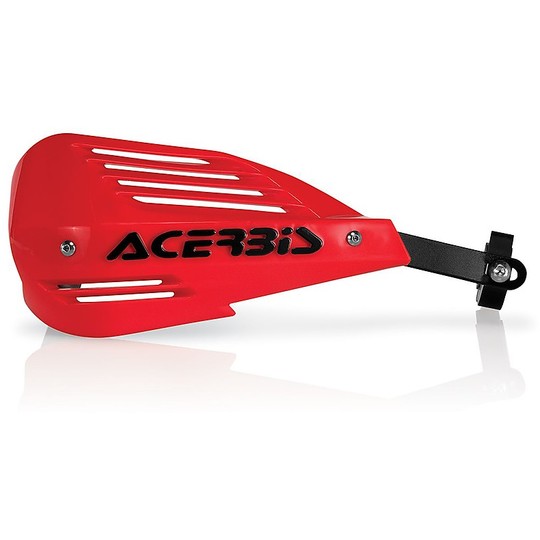 Acerbis Endurance Universal Cross Enduro - Protège-mains de moto avec kit de montage rouge