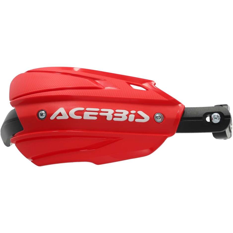 ACERBIS ENDURANCE-X Motocross Enduro Handprotektoren Rot Weiß