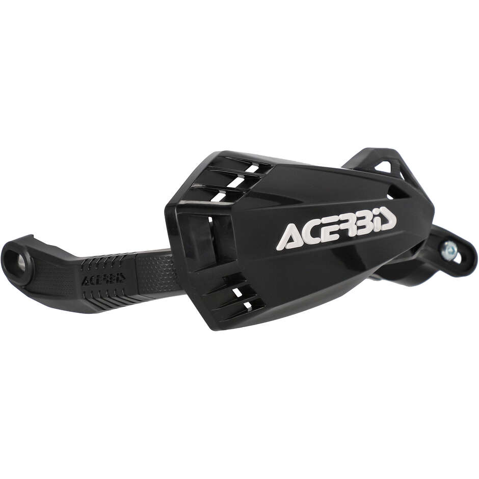 Acerbis FIRSTMOTO Handguards for Minimoto Cross Enduro Black and White