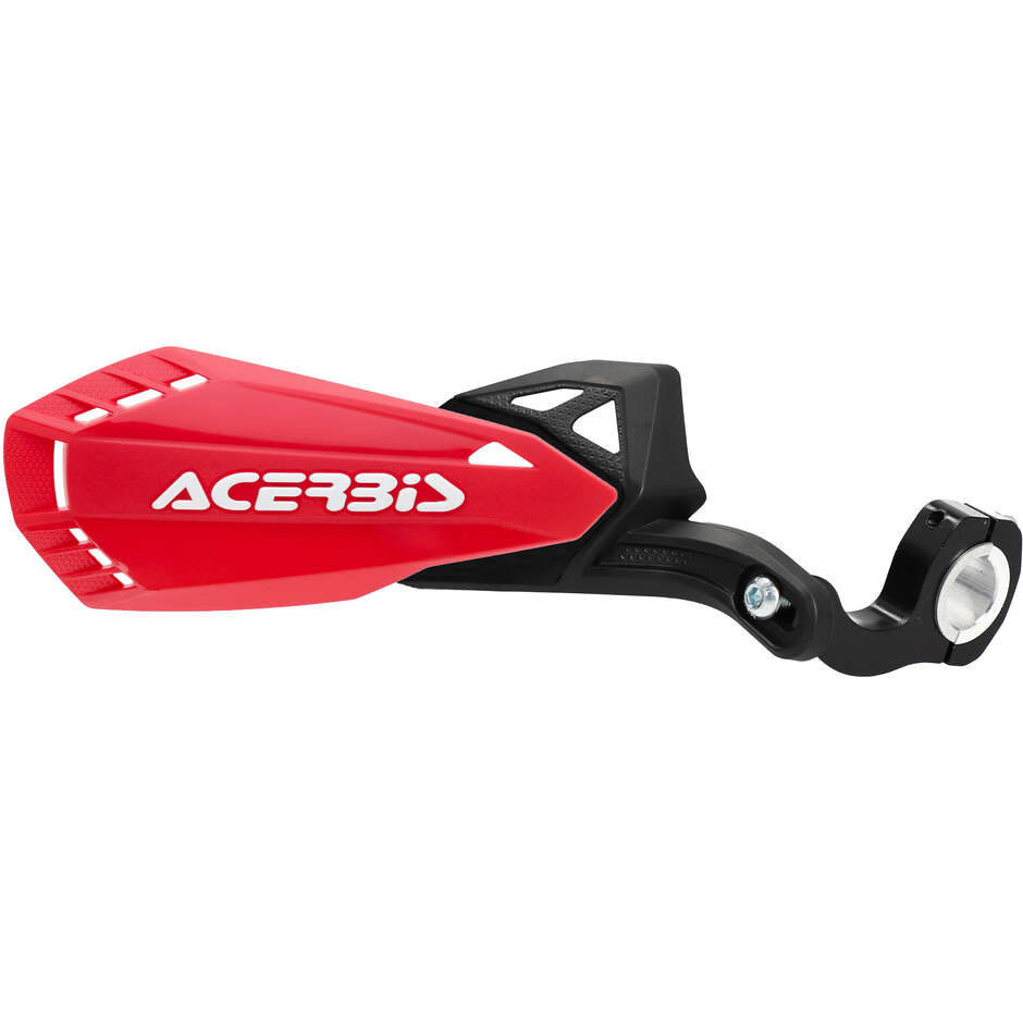 Acerbis FIRSTMOTO Minimoto Handprotektoren für APRILIA SX 125 (2023-2025) und andere Modelle (Rot/Schwarz)