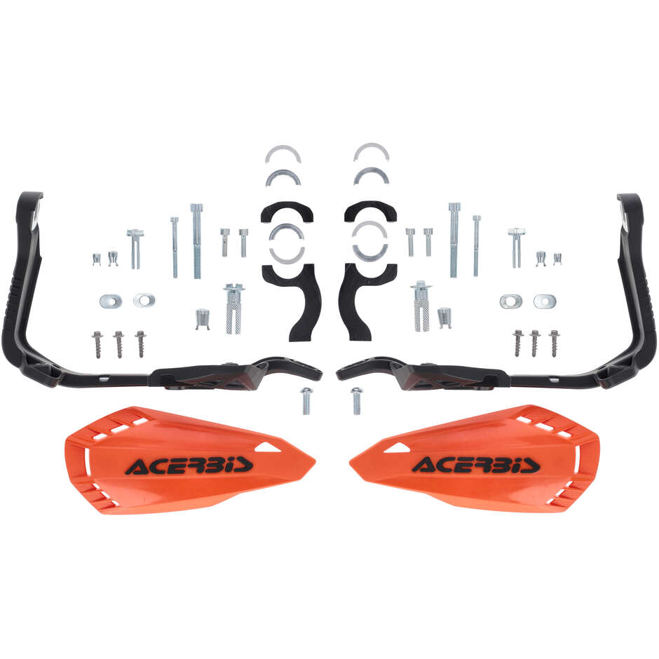 Acerbis FIRSTMOTO Orange Black Cross Enduro Minimoto Handguards