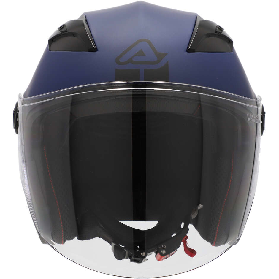 Acerbis Firstway 2.0 22.06 Matt Blue Motorcycle Jet Helmet