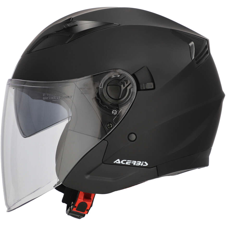 Acerbis Firstway 2.0 22.06 Schwarzer 2 Motorrad-Jethelm