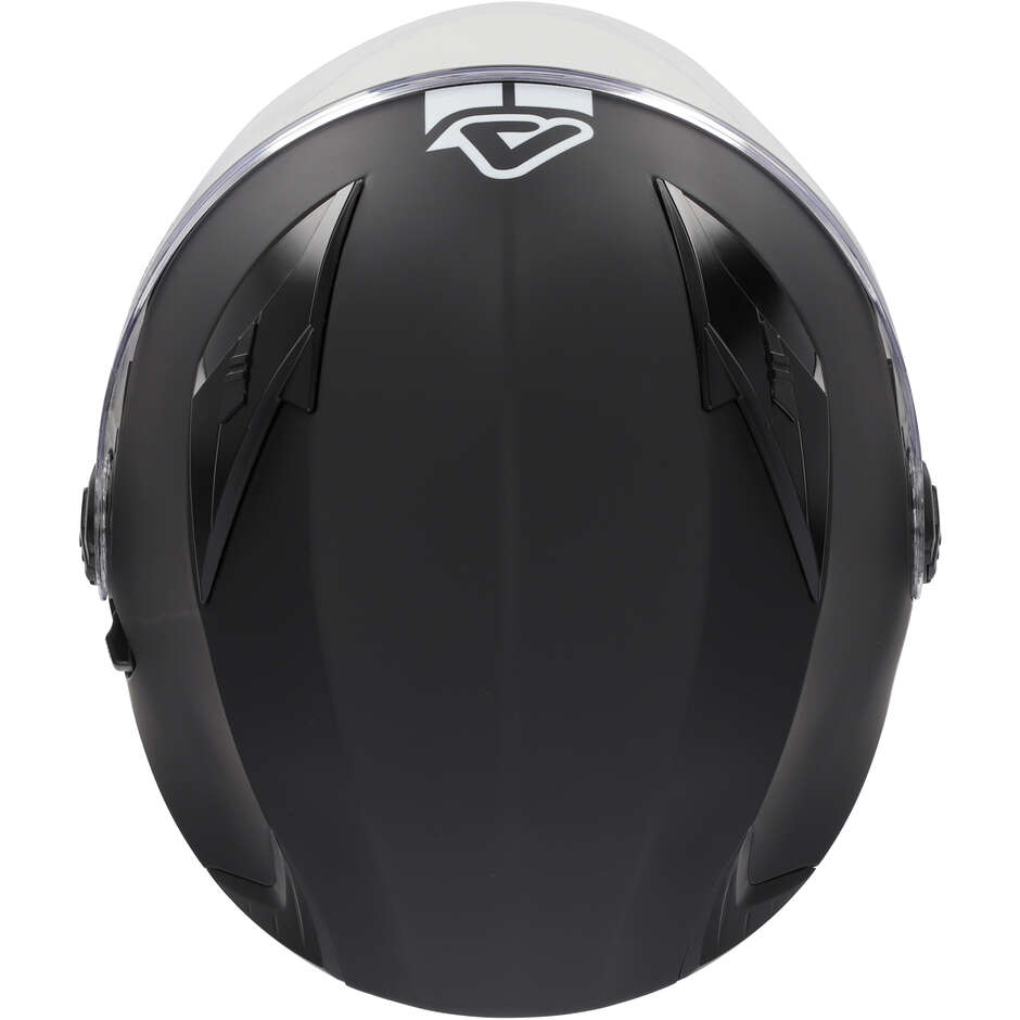 Acerbis Firstway 2.0 22.06 Schwarzer 2 Motorrad-Jethelm
